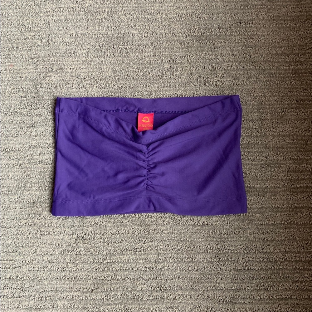 NWOT Liquido Bandeau Bra in Purple